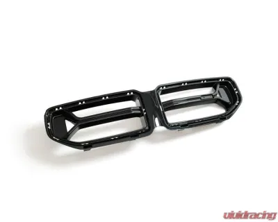 Auto Tecknic Dry Carbon Corsa Front Grille Gloss for BMW G87 M2 2023-2025 - ATK-BM-0347-GB