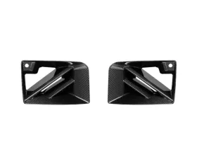 Auto Tecknic Dry Carbon Corsa Front Air Inlet Trim Set for BMW G87 M2 2023-2025