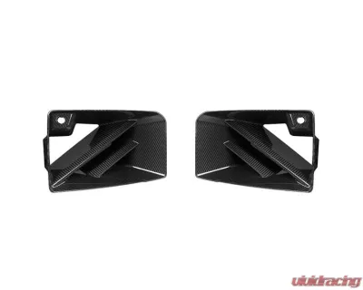 Auto Tecknic Dry Carbon Corsa Front Air Inlet Trim Set for BMW G87 M2 2023-2025 - ATK-BM-0348