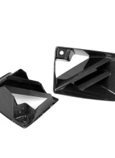 Auto Tecknic Dry Carbon Corsa Front Air Inlet Trim Set for BMW G87 M2 2023-2025                                     - ATK-BM-0348 - Image 4