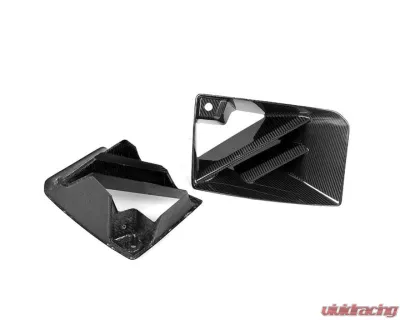 Auto Tecknic Dry Carbon Corsa Front Air Inlet Trim Set for BMW G87 M2 2023-2025 - ATK-BM-0348