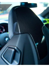 AutoTecknic Dry Carbon Seat Back Cover Set BMW G82 M4 2021-2025                                     - ATK-BM-0373-G82 - Image 3