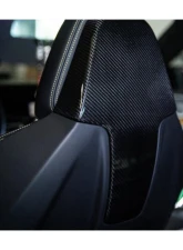 Auto Tecknic Dry Carbon Seat Back Cover Set for BMW G87 M2 2023-2025                                     - ATK-BM-0373-G87M2 - Image 3