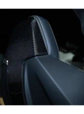 Auto Tecknic Dry Carbon Seat Back Cover Set for BMW G87 M2 2023-2025                                     - ATK-BM-0373-G87M2 - Image 7