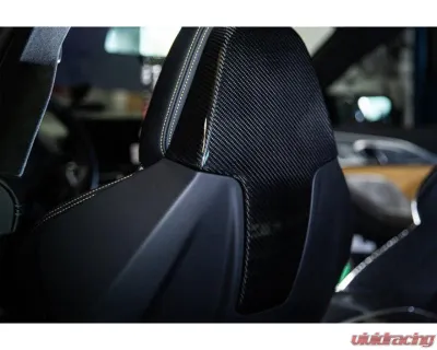 Auto Tecknic Dry Carbon Seat Back Cover Set for BMW G42 M240i 2020-2025 - ATK-BM-0373-NONUS