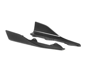 Auto Tecknic Dry Carbon Side Skirt Winglet Set for BMW F87 M2 2016-2021