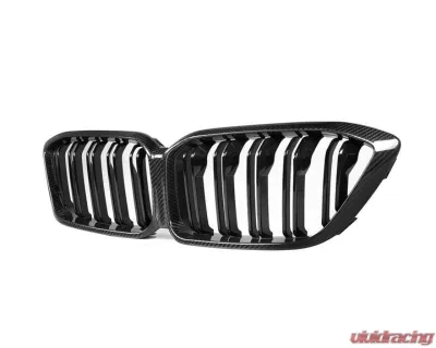Auto Tecknic Replacement Dry Carbon Front Grille for BMW F87 M2 Competition 2016-2021 - ATK-BM-0379