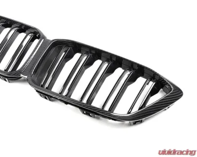 Auto Tecknic Replacement Dry Carbon Front Grille for BMW F87 M2 Competition 2016-2021 - ATK-BM-0379