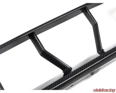 Auto Tecknic Dry Carbon OEM-Spec Center Bumper Trim for BMW G87 M2 2023-2025 - ATK-BM-0381