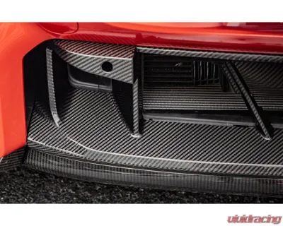 Auto Tecknic Dry Carbon OEM-Spec Center Bumper Trim for BMW G87 M2 2023-2025 - ATK-BM-0381