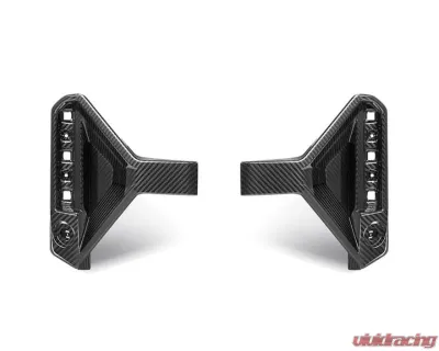 Auto Tecknic Dry Carbon Rear Reflector Trim Set for BMW G87 M2 2023-2025 - ATK-BM-0382