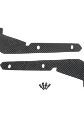 Auto Tecknic Carbon Fiber Front Splash Guards for BMW G87 M2 2023-2025                                     - ATK-BM-0384 - Image 2