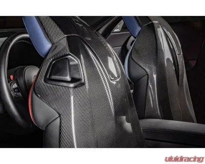 Auto Tecknic Dry Carbon Full Seat Back Cover Set for BMW G42 M240i 2021-2025 - ATK-BM-0386-G42