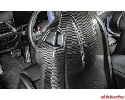 Auto Tecknic Dry Carbon Full Seat Back Cover Set for BMW G42 M240i 2021-2025 - ATK-BM-0386-G42
