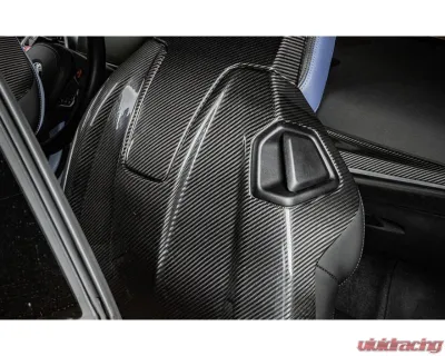 Auto Tecknic Dry Carbon Full Seat Back Cover Set for BMW G42 M240i 2021-2025 - ATK-BM-0386-G42