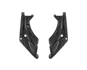 Auto Tecknic Dry Carbon V2 Engine Bay Trim Set Gloss for BMW G80 M3 2021-2025