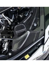 Auto Tecknic Dry Carbon V2 Engine Bay Trim Set Gloss for BMW G80 M3 2021-2025                                     - ATK-BM-0388-DCG-V2 - Image 9