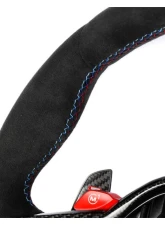 Auto Tecknic Alcantara Steering Wheel for BMW G87 M2 2023-2025, No Active Cruise Control, Heated Button                                     - ATK-BM-0389-H-NACC - Image 2