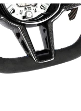 Auto Tecknic Alcantara Steering Wheel for BMW G87 M2 2023-2025, No Active Cruise Control, Heated Button                                     - ATK-BM-0389-H-NACC - Image 7
