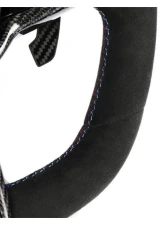 Auto Tecknic Alcantara Steering Wheel for BMW G87 M2 2023-2025, No Active Cruise Control, Heated Button                                     - ATK-BM-0389-H-NACC - Image 9