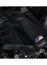 Auto Tecknic Dry Carbon Fiber Engine Cover for BMW G87 M2 2023-2025                                     - ATK-BM-0408-G87 - Image 2