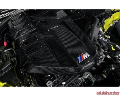 Auto Tecknic Dry Carbon Fiber Engine Cover for BMW G87 M2 2023-2025 - ATK-BM-0408-G87