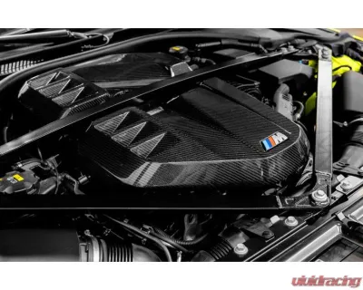 Auto Tecknic Dry Carbon Fiber Engine Cover for BMW G87 M2 2023-2025 - ATK-BM-0408-G87
