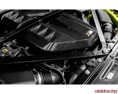 Auto Tecknic Dry Carbon Fiber Engine Cover for BMW G87 M2 2023-2025 - ATK-BM-0408-G87