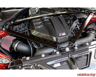 Auto Tecknic Dry Carbon Fiber Engine Cover for BMW G87 M2 2023-2025 - ATK-BM-0408-G87