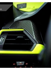 Auto Tecknic Dry Carbon Air Vent Trim for BMW G80 M3 2022-2024, LHD Curved Display                                     - ATK-BM-0409-CD - Image 2