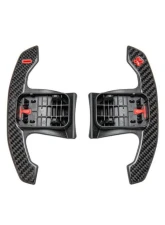 Auto Tecknic Carbon Fiber Shift Paddles Red Indicators Gloss for BMW G80 M3 G82 M4 2020-2025                                     - ATK-BM-0418 - Image 2