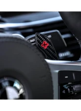Auto Tecknic Carbon Fiber Shift Paddles Red Indicators Gloss for BMW G80 M3 G82 M4 2020-2025                                     - ATK-BM-0418 - Image 3