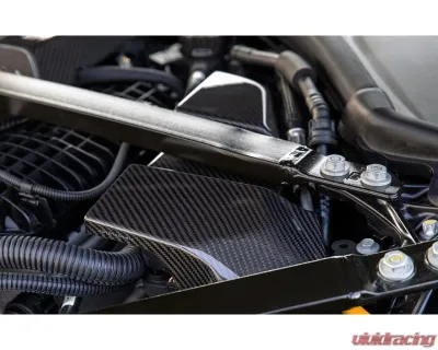 Auto Tecknic Dry Carbon ECU Battery Terminal Cover Satin for BMW G80 M3 2020-2025 - ATK-BM-0420-S