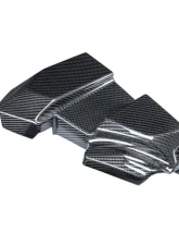 Auto Tecknic Dry Carbon ECU Battery Terminal Cover Satin for BMW G80 M3 2020-2025                                     - ATK-BM-0420-S - Image 4