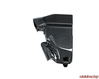 Auto Tecknic Dry Carbon ECU Battery Terminal Cover Satin for BMW G80 M3 2020-2025 - ATK-BM-0420-S