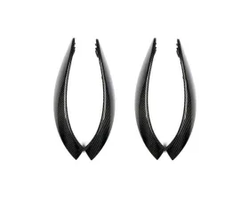 Auto Tecknic Carbon Door Grip Handle Trim Set Front - Gloss for BMW F36 4-Series 2013-2020