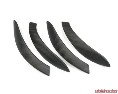 Auto Tecknic Carbon Door Grip Handle Trim Set - Gloss for BMW F32 4-Series Coupe 2013-2020 - ATK-BM-0423-F32