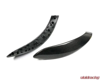 Auto Tecknic Carbon Door Grip Handle Trim Set - Gloss for BMW F32 4-Series Coupe 2013-2020 - ATK-BM-0423-F32
