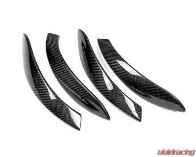 Auto Tecknic Carbon Door Grip Handle Trim Set - Gloss for BMW F32 4-Series Coupe 2013-2020 - ATK-BM-0423-F32