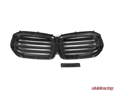 Auto Tecknic Dry Carbon M-Inspired Front Grille for BMW G05 X5 LCI 2024+ - ATK-BM-0425