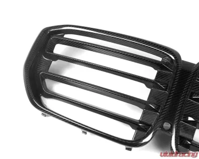 Auto Tecknic Dry Carbon M-Inspired Front Grille for BMW G05 X5 LCI 2024+ - ATK-BM-0425
