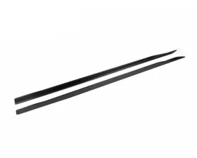 Auto Tecknic Dry Carbon Fiber Side Skirt Extension Set for BMW G60 5-Series 2023-2025