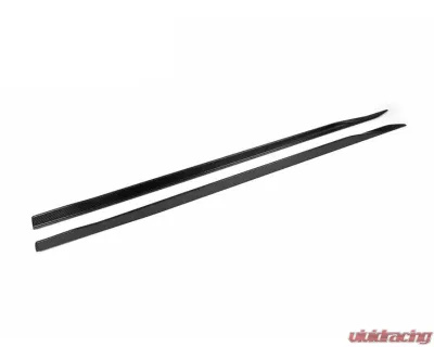 Auto Tecknic Dry Carbon Fiber Side Skirt Extension Set for BMW G60 5-Series 2023-2025 - ATK-BM-0426