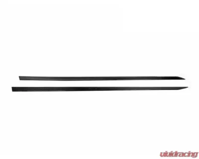 Auto Tecknic Dry Carbon Fiber Side Skirt Extension Set for BMW G60 5-Series 2023-2025 - ATK-BM-0426