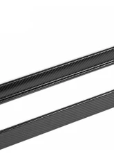 Auto Tecknic Dry Carbon Fiber Side Skirt Extension Set for BMW G60 5-Series 2023-2025                                     - ATK-BM-0426 - Image 4