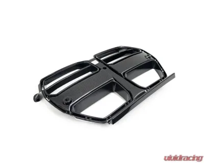Auto Tecknic Dry Carbon Avanzato Front Grille for BMW G80 M3 G82 G83 M4 2020-2025 - ATK-BM-0428-DCG