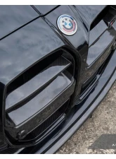 Auto Tecknic Dry Carbon Avanzato Front Grille for BMW G80 M3 G82 G83 M4 2020-2025                                     - ATK-BM-0428-DCG - Image 6