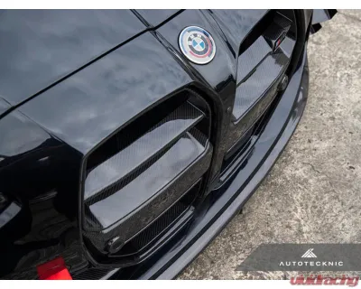 Auto Tecknic Dry Carbon Avanzato Front Grille for BMW G80 M3 G82 G83 M4 2020-2025 - ATK-BM-0428-DCG