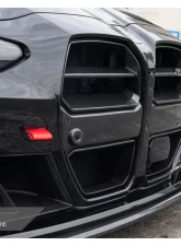 Auto Tecknic Dry Carbon Avanzato Front Grille for BMW G80 M3 G82 G83 M4 2020-2025                                     - ATK-BM-0428-DCG - Image 7