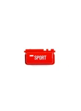 AutoTecknic Red Sport Mode Button Satin BMW E46 M3 2001-2006                                     - ATK-BM-0502-SRD - Image 7
